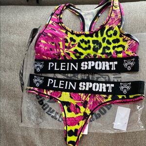 Plein Sport Jogging Lingerie Set Small NWT